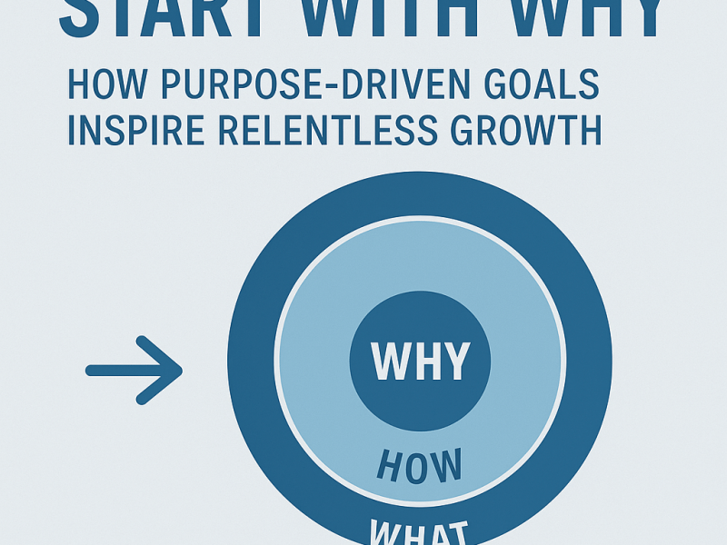 Start With Why: How Purpose-Driven Goals Inspire Relentless&nbsp;Growth