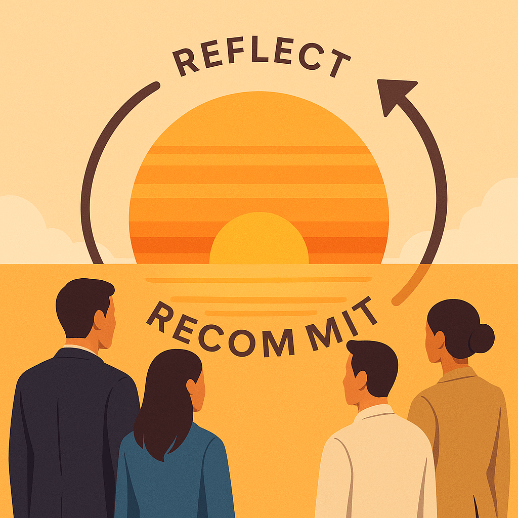 Reset to Rise: How Great Leaders Reflect and Recommit